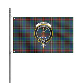 Fraser (of Lovat) Hunting Ancient Tartan Crest House Flag
